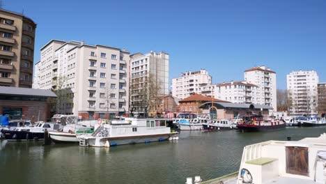 Boats-anchored-in-Saint-Sauveur-port