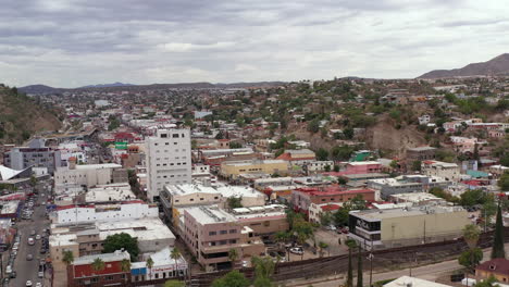 Nogales,-US-Mexico-border-fence-dividing-both-countries