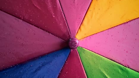 Volorful-top-view-of-umbrella-with-cinema-graphics-endless-looping-motion