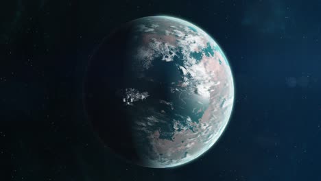 Raumschiff-Auf-Dem-Weg-Von-Einem-Fernen-Exoplaneten