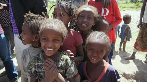 Ziway,-Ethiopia-children-pose-for-camera-while-having-fun-during-charity-event