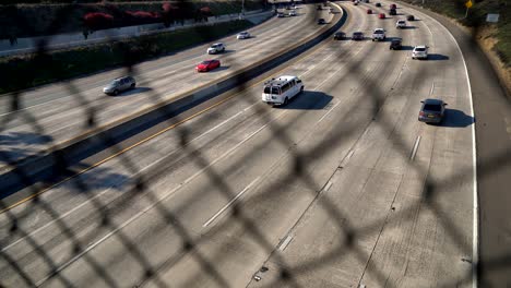 San-Diego-freeway-as-seen-from-an-overpass