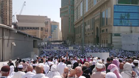 Menschenmenge-Während-Des-Hadsch-Oder-Der-Umra-In-Mekka