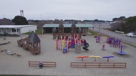 Empty-colorful-childrens-playground-with-no-people