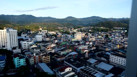 Housing-community-of-city-town-in-Betong-Thailand