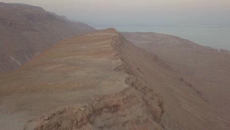Aerial-view-of-a-nearly-barren-hill-in-Mount-Sodom-near-The-Dead-Sea-in-Israel-circa-March-2019