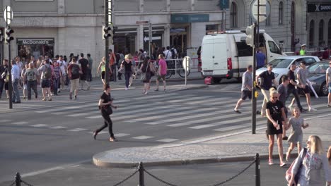 People-crossing-street-on-crosswalk