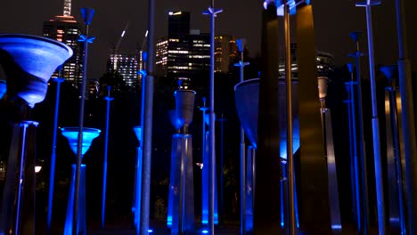 Federation-Bells,-Melbourne-Public-Art-Music-bell-for-the-centenary-of-Australia's-federation