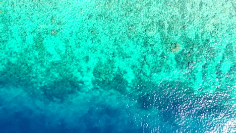 Meereslebewesen-Mit-Kristallklarem-Wasser,-Golf-Von-Thailand,-Luftaufnahme