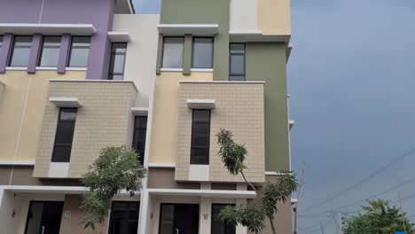 Luxury-premium-apartment-facade-in-Serpong-Indonesia-Asia