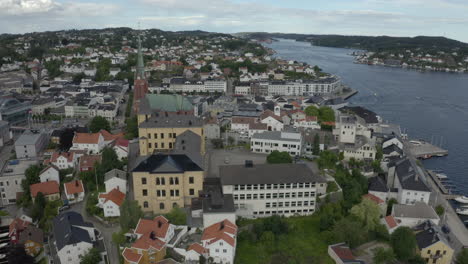 Arendal-City-In-Aust-Agder,-Norway