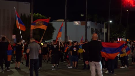 pro-armenia-protest-in-Los-Angeles