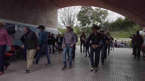TILT-UP-Group-of-cowboy-line-dancers-dancing-together-in-Palermo-neighbor