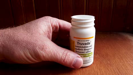 Ashland,-OR---September-08,-2019:-Truvada-is-a-medication-used-to-both-treat-and-prevent-HIV-AIDS