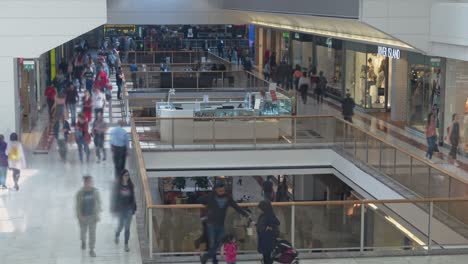 Interior-of-Brent-Cross-shopping-centre-in-North-London-busy-with-people
