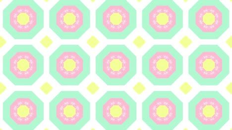Kaleidoskop-Muster,-Video-Bewegungshintergrund