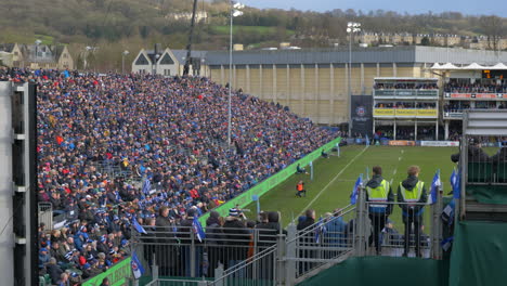 Bath-Rugby-stadium,-wide-shot-of-spectators