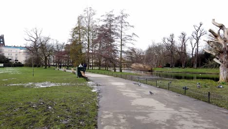 Regents-Park-Londres-Día-Soleado-De-Invierno