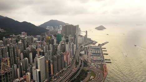 Hong-Kong-Es-Una-Ciudad-Justo-Al-Borde-Del-Agua