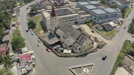 Iglesia-Ortodoxa-En-Ghana-Cerca-Del-Castillo-De-La-Costa-Del-Cabo