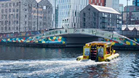 Viking-splash-tour-at-the-Grand-Canal-dock-in-Dublin