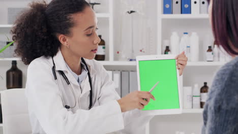 Doctor,-tablet-and-patient-consultation