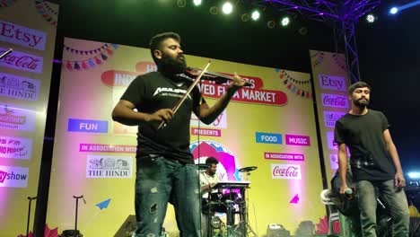 Band-Performing-On-Stage-in-Hyderabad
