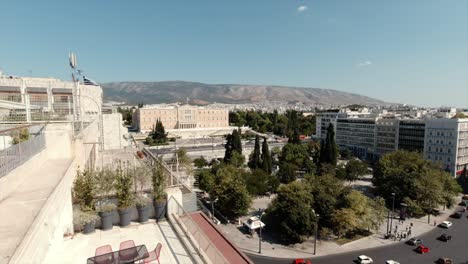 View-of-the-Greek-parliament