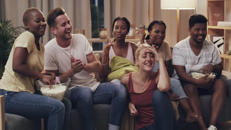 a-group-of-friends-watching-tv-together