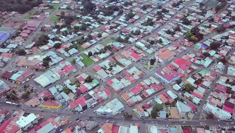 Congested---Crowded-Residential-Area-in-Chorrera-City,-Panama