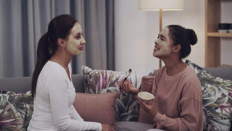You've-gotta-have-a-facial-on-girl's-night-in