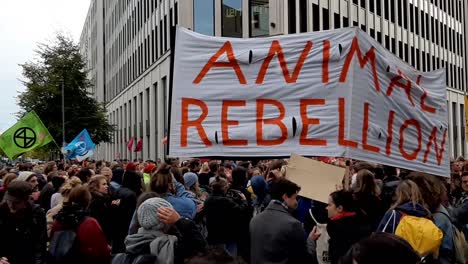Animal-Rebellion-Protesters-for-Extinction-Rebellion-March-in-Berlin