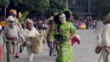 Mexico-City,-Mexico---October-27th,-2018:-Day-of-the-Dead