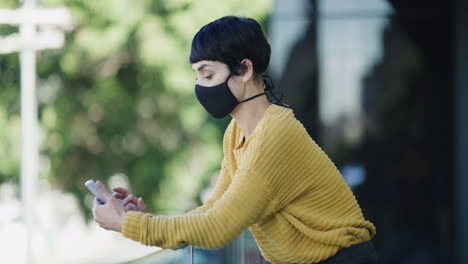 a-young-woman-wearing-a-mask