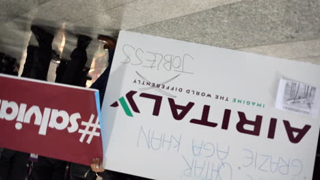 Spinning-shot-on-Air-Italy-banners-at-protest