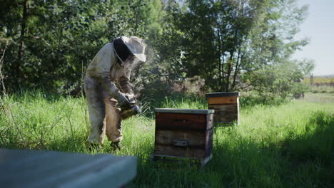 an-unrecognizable-male-beekeeper-working