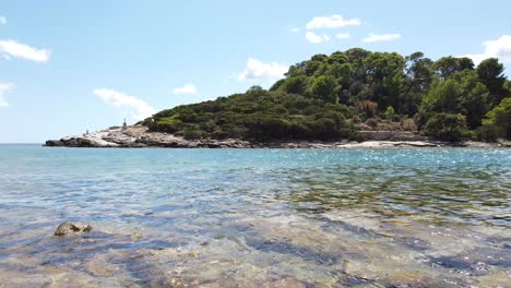 Glistening-water-near-Soline-on-Mljet-Island-in-Croatia-in-the-Adriatic-Sea
