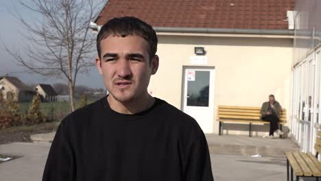 An-Afghanistan-refugee-talks-about-his-journey-in-refugee-camp-close-to-the-Serbian-Hungarian-border