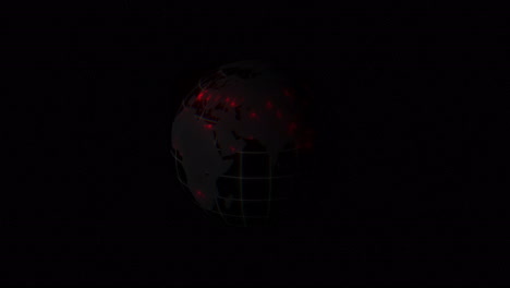 Futuristic-globe,-abstract-world
