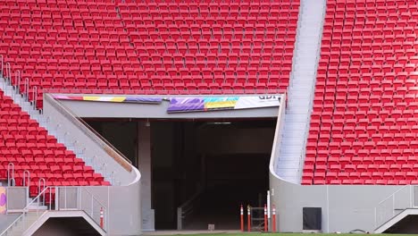Totale-Eines-Feldeingangs-Im-Mane-Garrincha-Stadion
