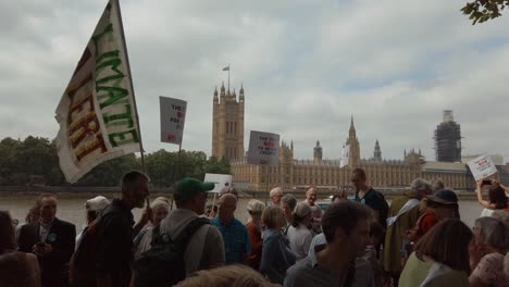 Climate-change-protestors-lobby-along-the-banks-of-the-Thames-and-outside-the-houses-of-Parliament-as-part-of-the-Time-is-Now-protest