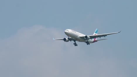 Eurowings-Airbus-A330-203-D-AXGG-approaching-before-landing-to-Suvarnabhumi-airport-in-Bangkok-at-Thailand