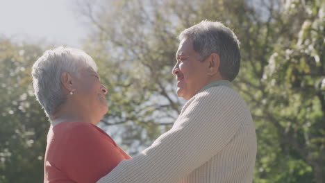 Liebendes-Romantisches-älteres-Paar-Im-Ruhestand