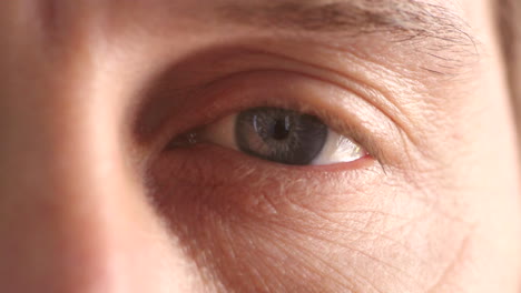 Mann-Mit-Blauem-Auge-Blinzelt-Nervös