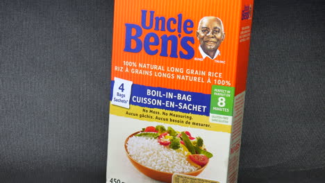 Reis,-Onkel-Bens-Reispaket,-Kommerzielle-Verpackungsstudio-Illustration,-Getreide,-Mahlzeit,-Zutat,-Abendessen,-Ernährung,-Lebensmittel