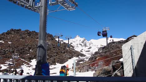 Campo-De-Esquí-De-Linaje-Góndolas-Mt-Ruapehu