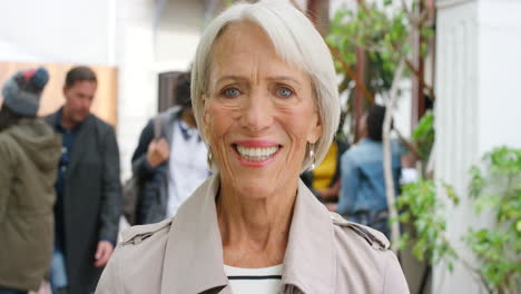 Portrait-of-a-happy-senior-business-woman-during