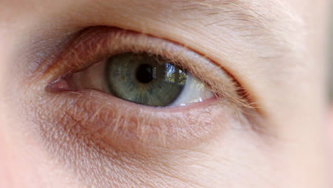Closeup-of-man's-eye-showing-awareness