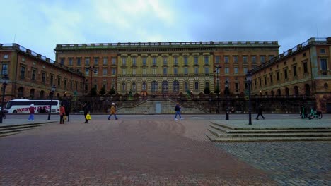 Der-Königliche-Palast-In-Stockholm