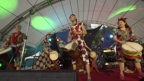 African-drum-performance-on-stage-during-music-festival